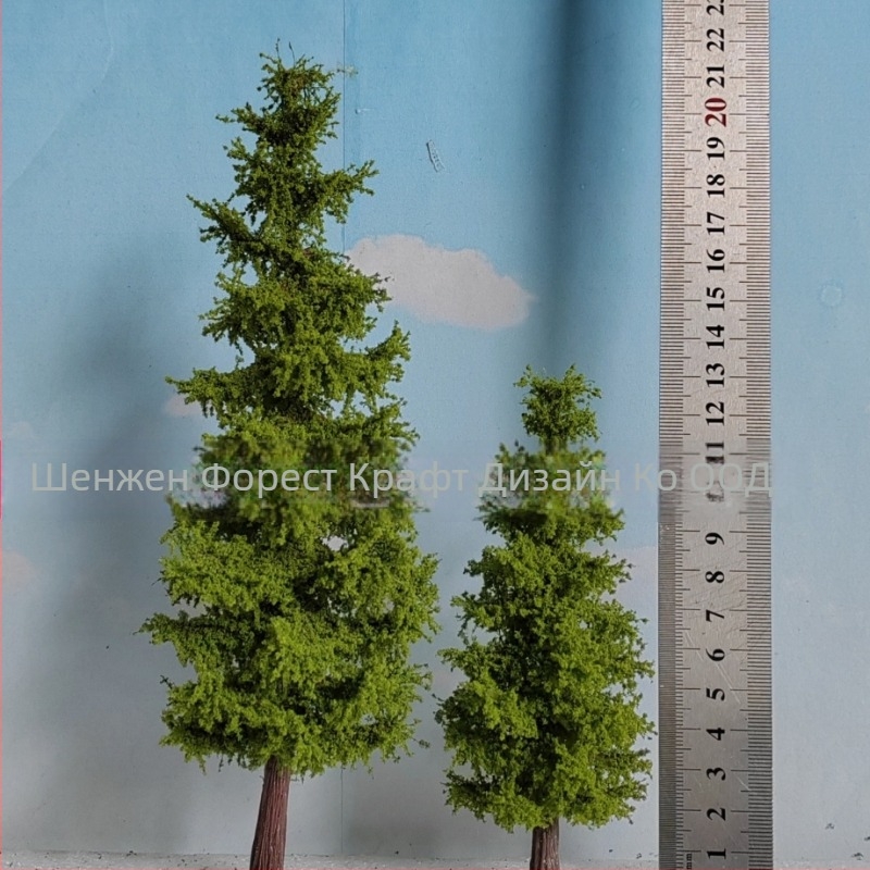 Eight-Character Pine – миниатюрно дърво за диорами и микро ландшафт – пластмасова трева с велур текстура