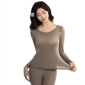 Женски ултра тънък термо базов слой с отопление и хиалуронова киселина