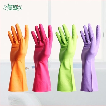 MH300 тънки антипрорязващи ръкавици от синтетичен латекс за домакинство без мирис