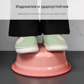 Удебелен пластмасов умивалник за домакинството, размери голям, среден и малък; универсален съд за пране, миене на крака и грижа за бебето