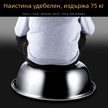 Wow Custom неръждаема стоманена мивка за измиване на зеленчуци, голям размер, за кухня и дома