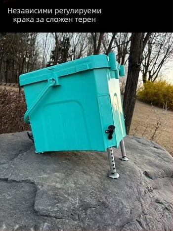 Многофункционална рибарска кутия, ултралек кофа със седалка за живи риби и риболов в потоци