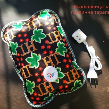 Hongtai зареждаема бутилка за гореща вода, взривозащитена, топлинен уред за ръце и за легло, гладка повърхност, симпатично, електрическо отоплящо устройство по национален стандарт, вече напълнена с вода