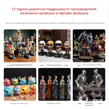 Персонализирана PU смолена карикатурна figurка – 3D симпатичен талисман