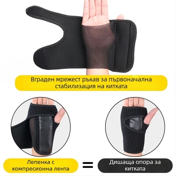 Защитна китка за тренировки — спортен китен протектор и защита на дланта