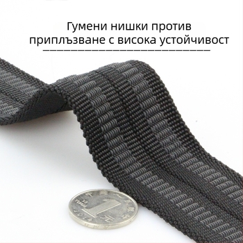 Подпомагаща лента за китка за фитнес с антихлъзгащ захват; усилваща лента за дърпане и захват за щанга и дъмбели; подходяща за набирания