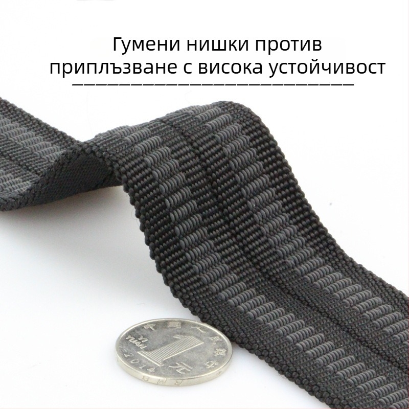 Подпомагаща лента за китка за фитнес с антихлъзгащ захват; усилваща лента за дърпане и захват за щанга и дъмбели; подходяща за набирания