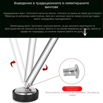 Аксесоари за риболовен стол и табуретка от неръждаема стомана, универсална дебела платформа за крак и опора със големи крака