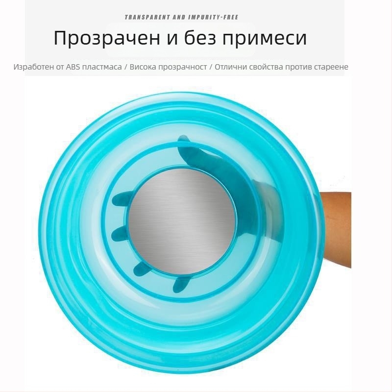 Сгъваема пластмасова тава за примамка за риболов, преносим съд