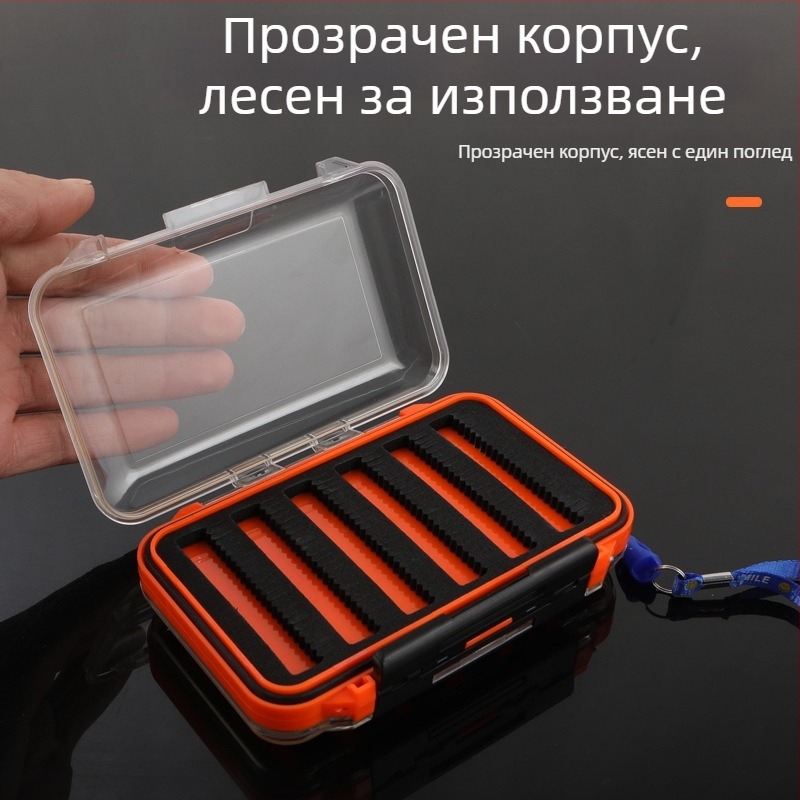 Водоустойчива кутия за примамки за морски риболов с голям капацитет – съхранение на меки и фалшиви примамки