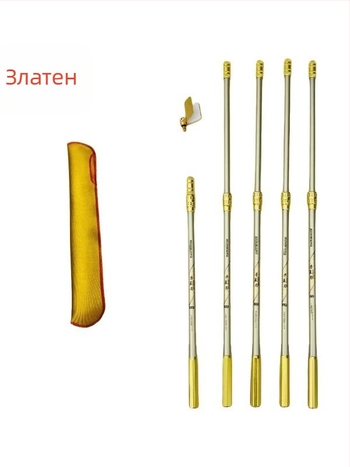 Карбонова спортна стойка за риболов – универсален държач за прът, риболовна кутия и стол