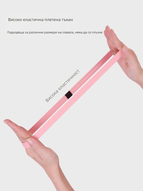 Спортна лента за изпотяване за мъже и жени, лента за глава за бягане