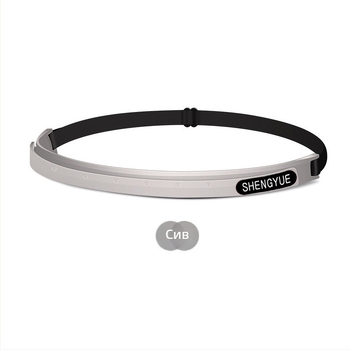 Нова еластична спортна лента за глава, попиваща пот, с печат на лого, подходяща за маратон