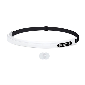 Нова еластична спортна лента за глава, попиваща пот, с печат на лого, подходяща за маратон