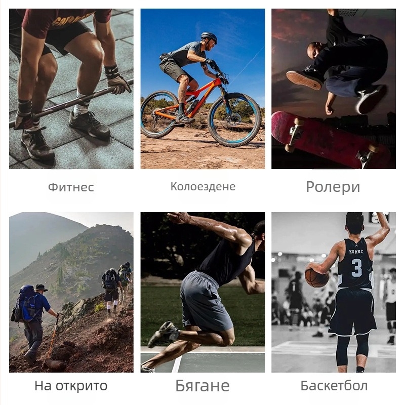 Спортна лента за глава с абсорбираща пот кърпа, дишаща, за йога, за мъже и жени, мултицветна.