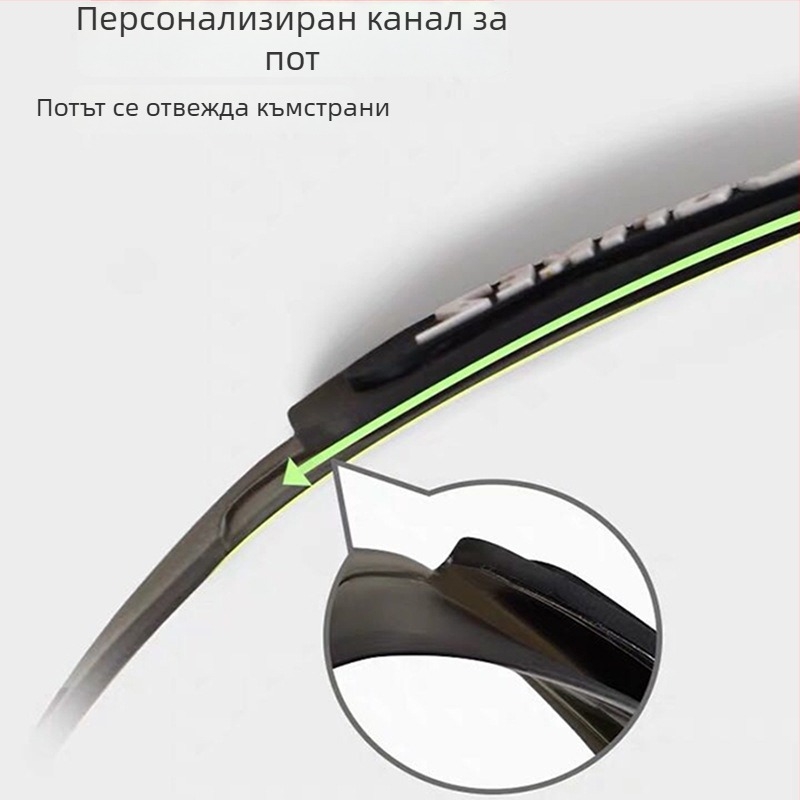 Силиконова лента за попиване на пот за глава – спортна лента за бягане, колоездене и фитнес