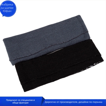 RPET плетена спортна лента за глава, жакардов дизайн, абсорбираща потта лента за челото, персонализирана изработка