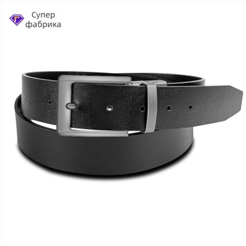 Нов модел мъжки кожен колан с иглена закопчалка, двустранен и универсален, подходящ за ежедневни панталони за мъже от младежката до средната възраст
