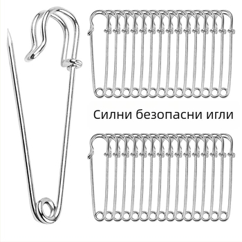 Високоустойчив неръждаем стоманен щифт за дрехи, винтидж брошка за украса, декоративен клип-пин