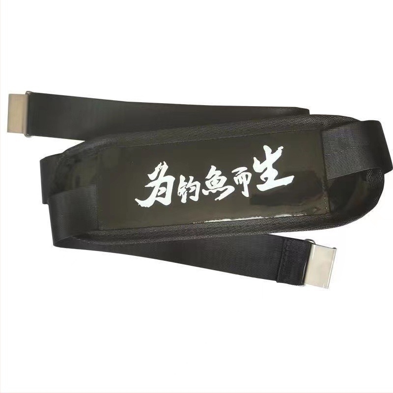 Презрамка за риболовна кутия с бързо освобождаване на неръждаема стоманена кука и универсална железна закопчалка, преносима