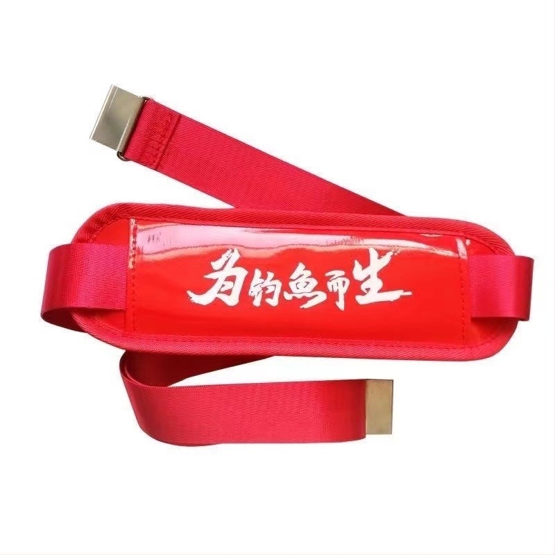 Презрамка за риболовна кутия с бързо освобождаване на неръждаема стоманена кука и универсална железна закопчалка, преносима