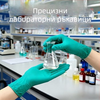 Manlong зелени нитрилни ръкавици, 6 g, дебели, водоустойчиви и маслоустойчиви за ремонт, лаборатория, битово домакинство и кетъринг