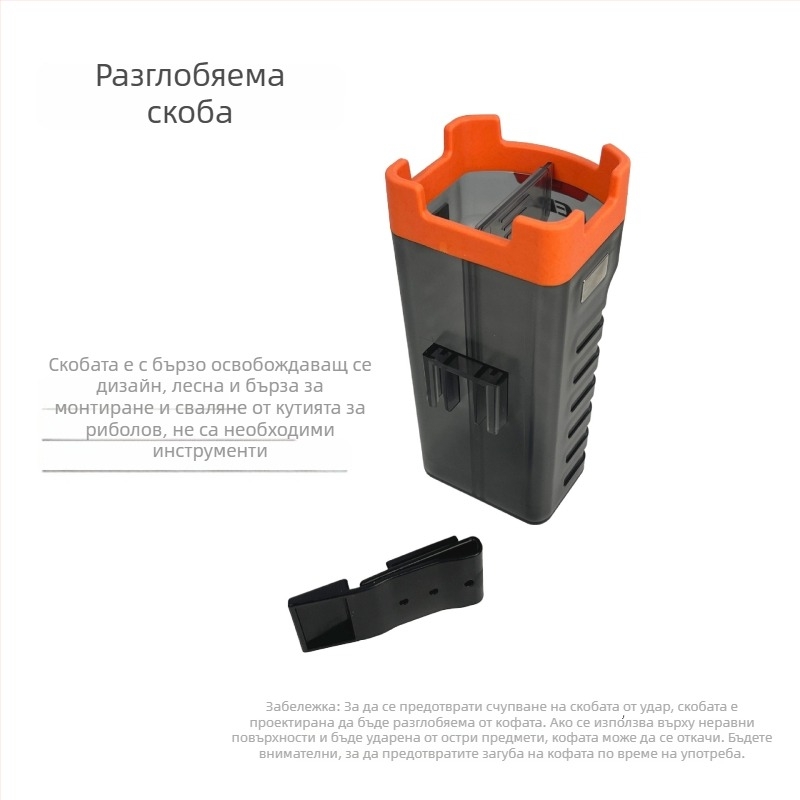 LEDA открита кутия за риболов и етажерка за съхранение, многофункционален държач за примамки и чаша