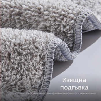 Японски стил кърпа за почистване от бамбуково въглеродно влакно, мека кърпа за миене на съдове, дебела абсорбираща кухненска кърпа