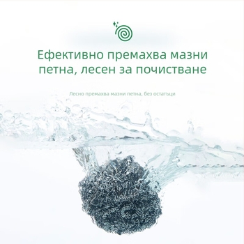 20 броя стоманени топчета за почистване на тенджери