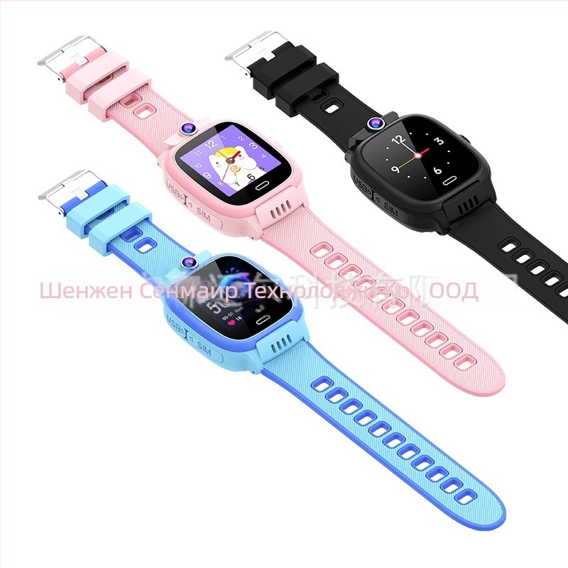 Y36 Детски смарт часовник с телефон, 4G видеоразговори, Wi-Fi, GPS позициониране, водоустойчив, 680 mAh, мултиезичен интерфейс