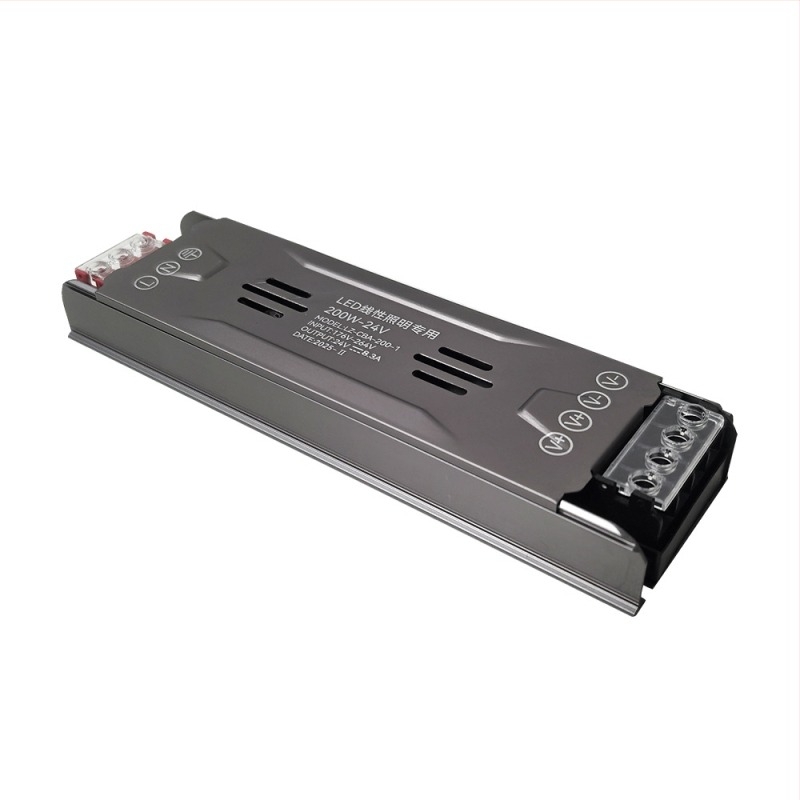 LED драйвер с постоянен ток за вътрешни линейни LED ленти, 24V, до 200W