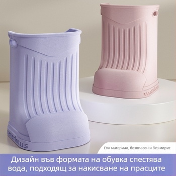 EVA кофа за педикюр с дълбок съд, изолирана и водоспестяваща за домашна употреба
