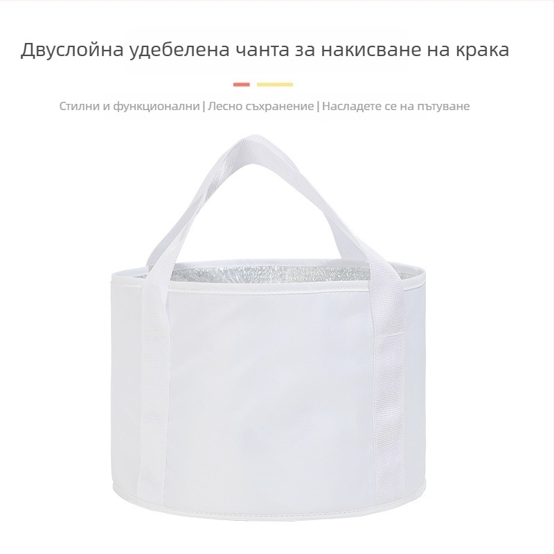 Разгъваема кофа за крак и чанта за крака с голям капацитет, персонализиран дизайн на лого