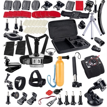 GoPro съвместим комплект аксесоари за спортни камери за гмуркане, скачане с парашут и колоездене