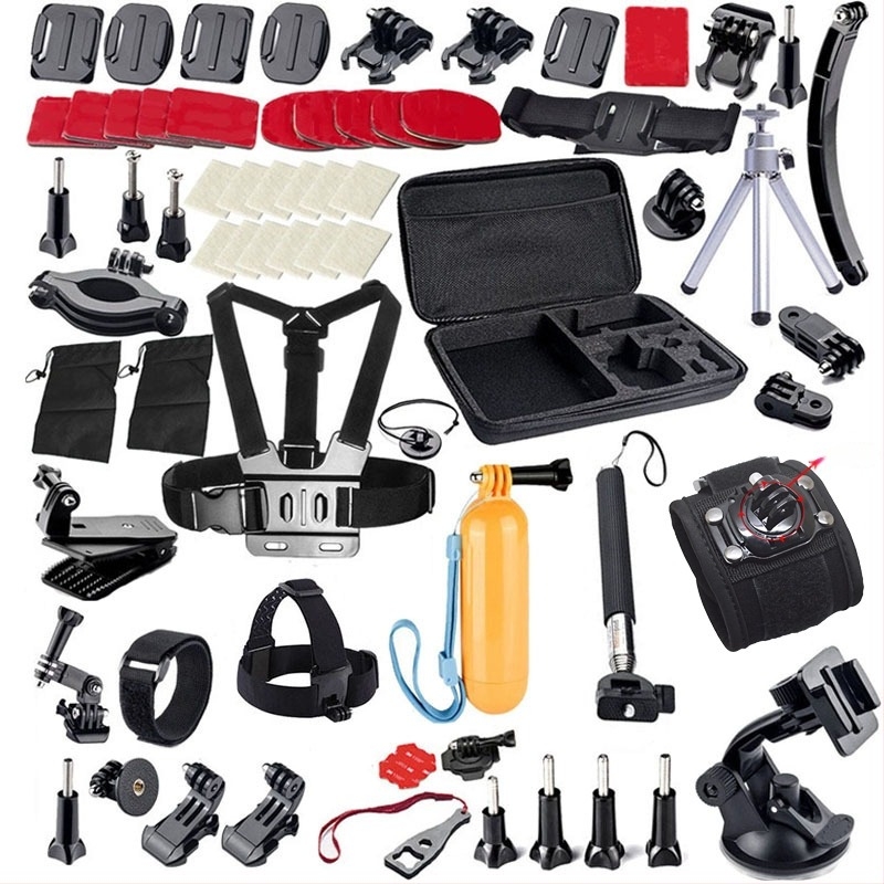 GoPro съвместим комплект аксесоари за спортни камери за гмуркане, скачане с парашут и колоездене