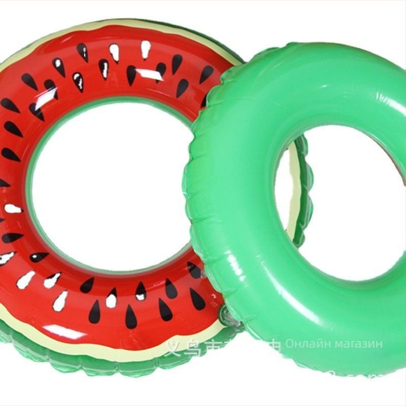 Диняобразен воден ринг за възрастни, голям размер, дебел PVC 0.25, за плуване и фитнес