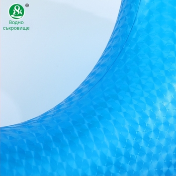 3D пръстен с перлен ефект за възрастни, надуваем плувателен пръстен, едноцветен и с гладка повърхност