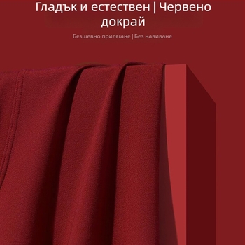 Kerya мъжки червени боксерки от модалова тъкан, антибактериални, дишащи, удобни, средна талия, едноцветни