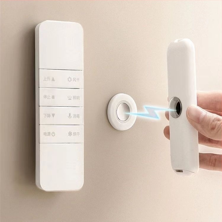 Стенен магнитен държач за дистанционни управления, без пробиване, за телевизор и климатик, силно залепване