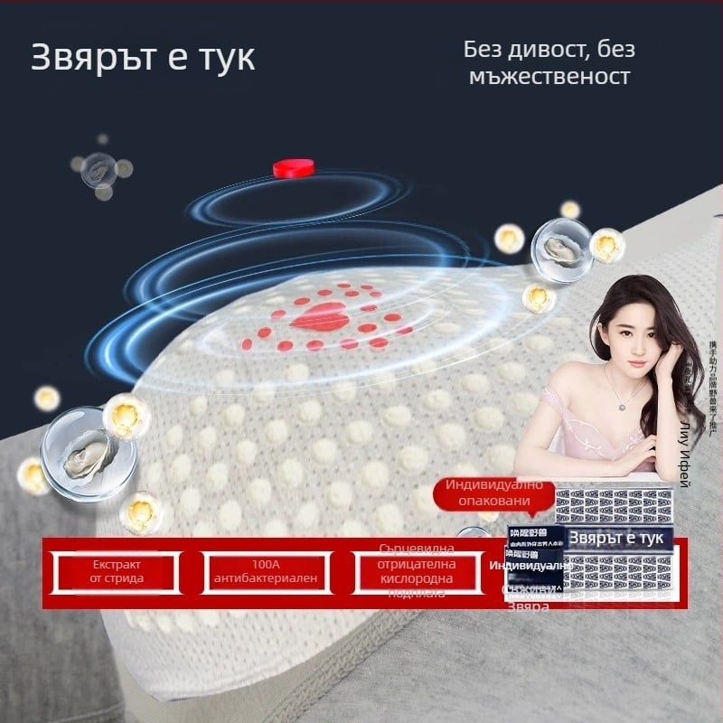 Събуждане на зверя: масажни гранули за Oyster грижа, мъжко бельо от модал с памучна вложка, луксозно летно бельо, 100A здравословно отрицателно-кислородно