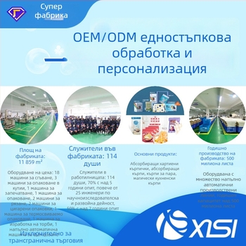 Хранителна хартия за попиване на мазнини, еднократна, подходяща за печене и приготвяне на супи, кухненска абсорбираща хартия