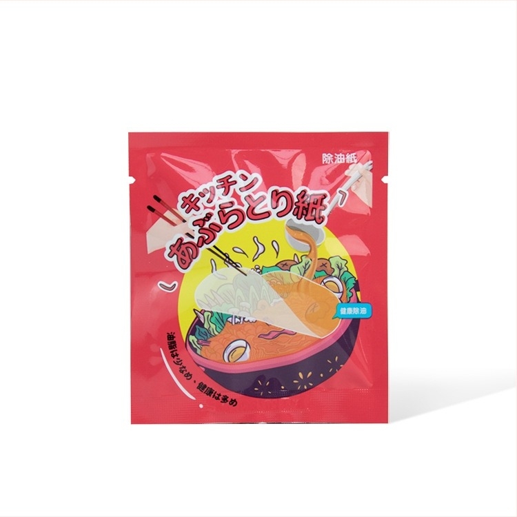 Хранителна хартия за попиване на мазнини, еднократна, подходяща за печене и приготвяне на супи, кухненска абсорбираща хартия