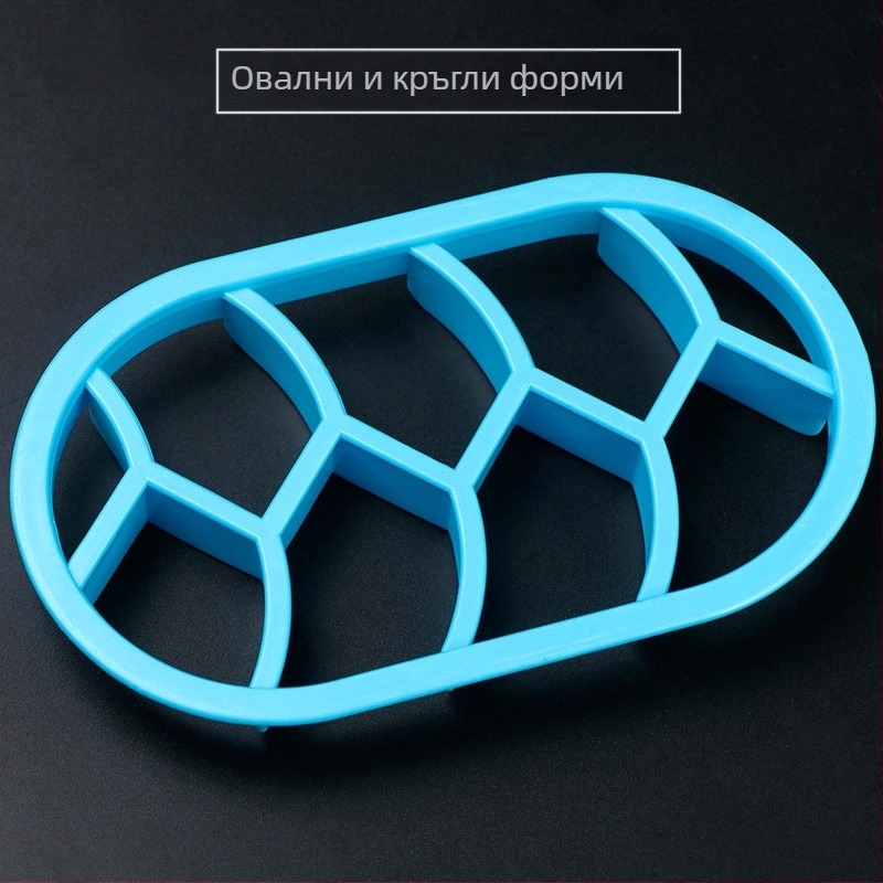 Мултицветен комплект форми за пресоване на тесто за хляб DIY печене — инструменти за печене на хлебни рулца и форми за бисквити