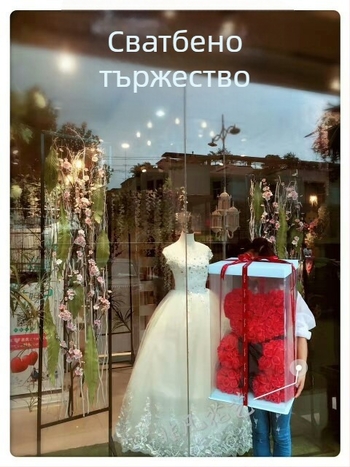 Барби вдъхновена кутия за балонена торта, прозрачна опаковка с 5-7 слоя, двойнослойна PET и двустранен филм