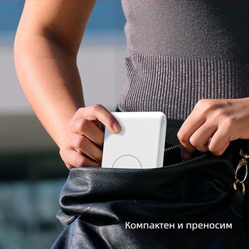USB станция за зареждане с множество портове и безжично зареждане, 30W, амбиентно осветление, за Apple и Huawei
