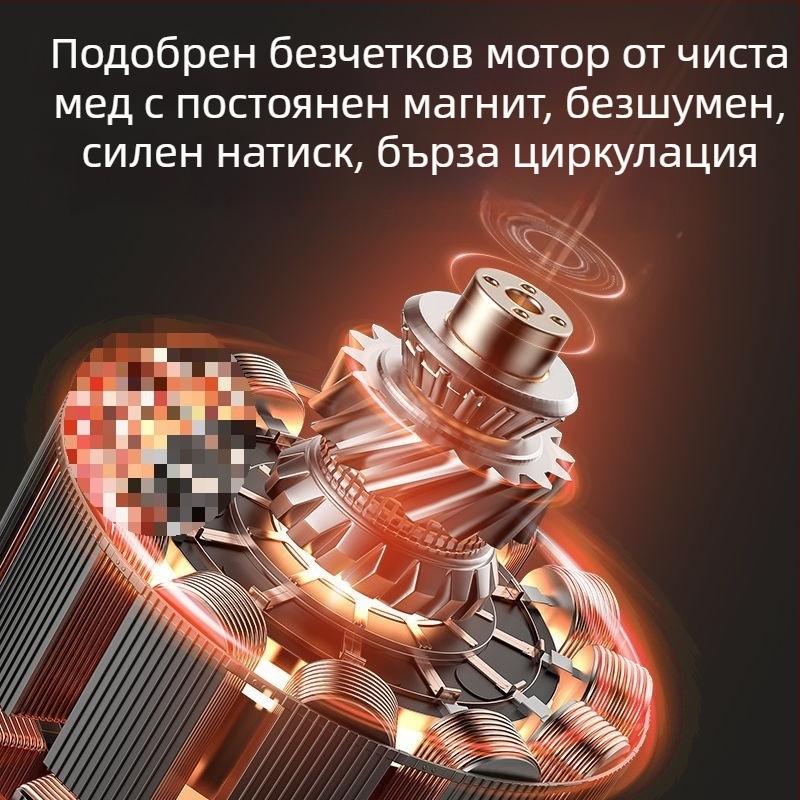 Домашна циркулационна помпа за отопление, безшумна, 220V, помпа за връщане на вода от котела, за подово отопление и тръби за гореща вода
