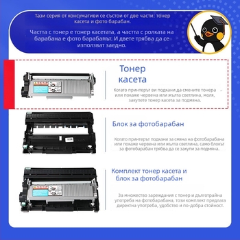 TN-2325 Тонер касета за Brother DCP-7080D, 7180DN, MFC-7380, 7480 и 7880DN