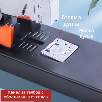 Тежък офисен stapler за свързване до 100 листа