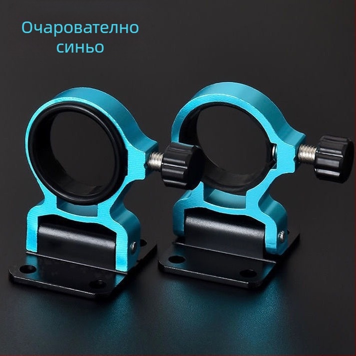 Ново сгъваемо риболовно кутия със стойка за чадър от алуминиева-магнезиева сплав, ветроустойчива чадърна стойка и аксесоари за риболовна кутия