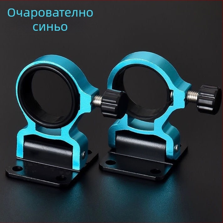 Ново сгъваемо риболовно кутия със стойка за чадър от алуминиева-магнезиева сплав, ветроустойчива чадърна стойка и аксесоари за риболовна кутия